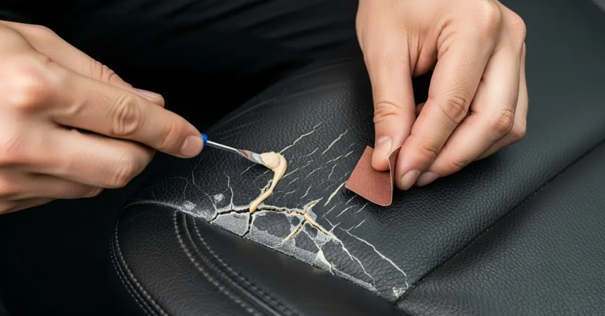 How to Repair Leather Car Seats with Cracks