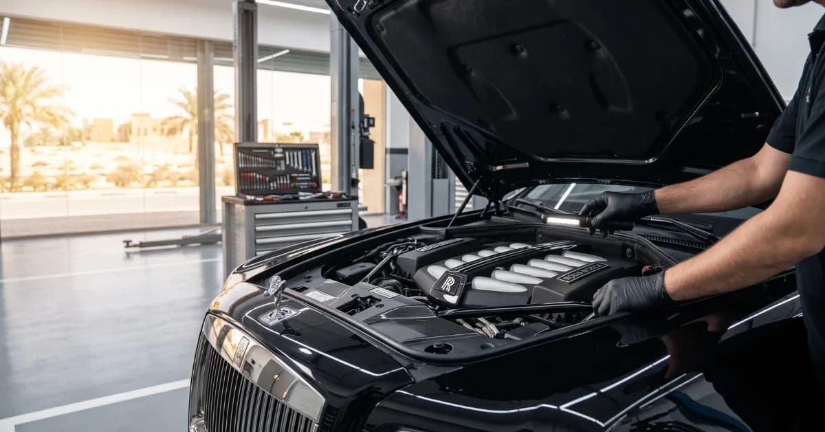 How to Maintain a Rolls-Royce in the UAE Climate?