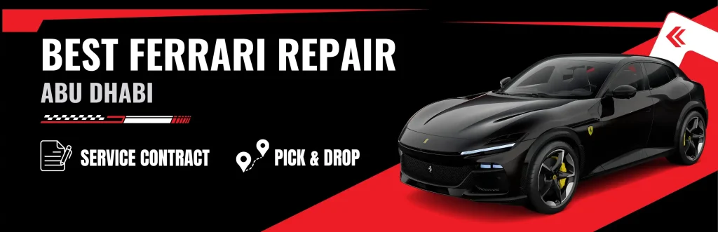 Expert Ferrari Repair & Service Workshop in Abu Dhabi