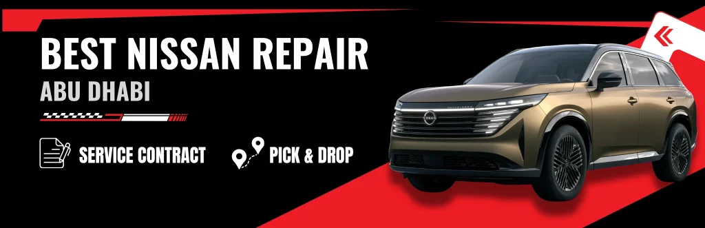 Expert Nissan Repair & Service Workshop in Abu Dhabi