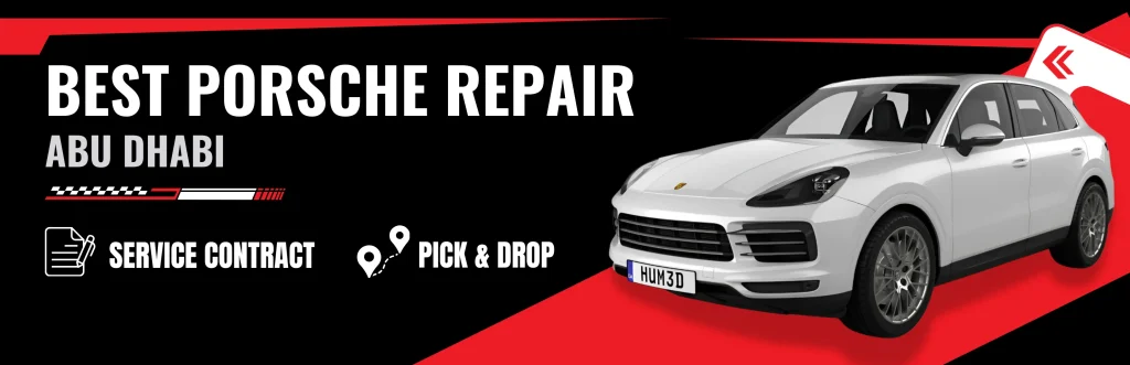 Expert Porsche Repair & Service Workshop in Abu Dhabi