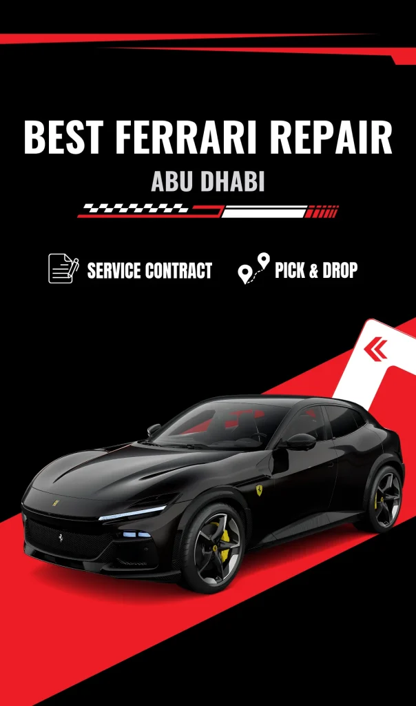 Expert Ferrari Repair & Service Workshop in Abu Dhabi