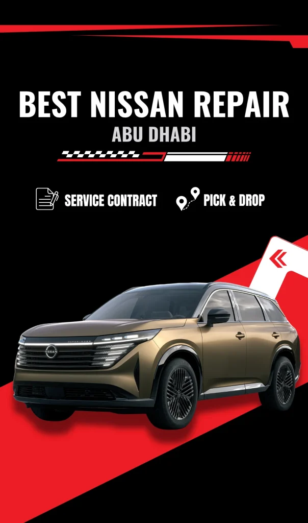 Expert Nissan Repair & Service Workshop in Abu Dhabi