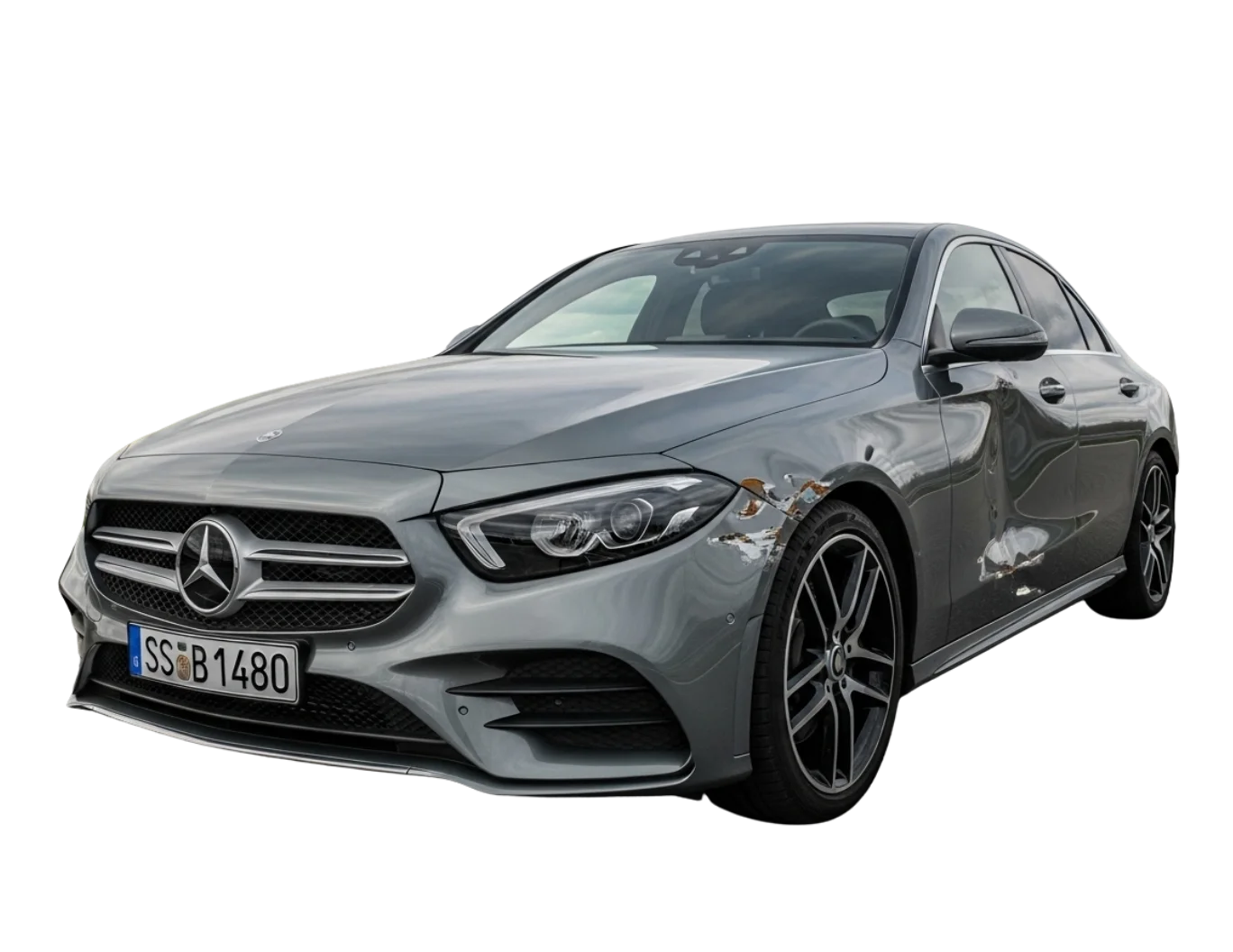 Mercedes Car Dent Repair