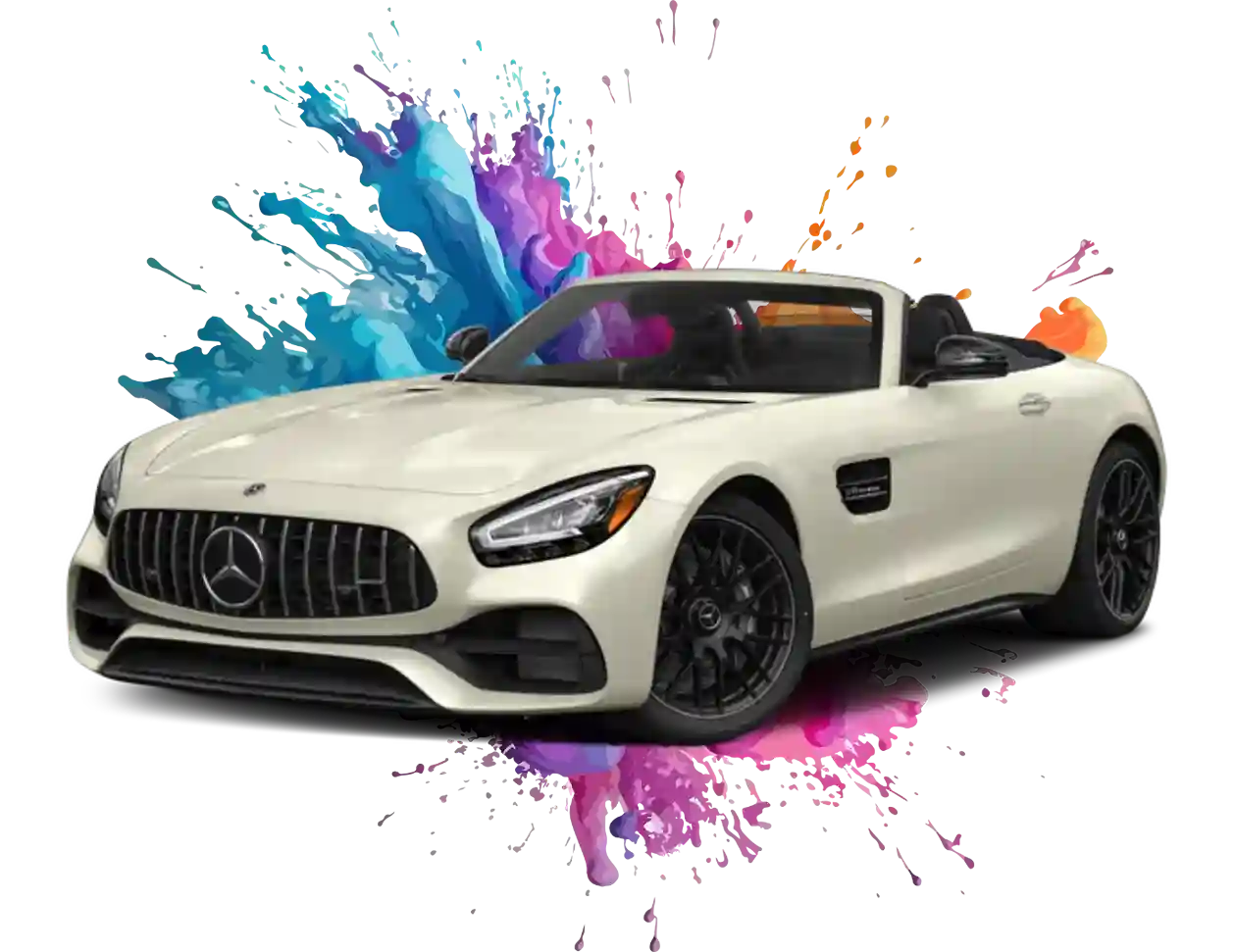 Mercedes Car Painting