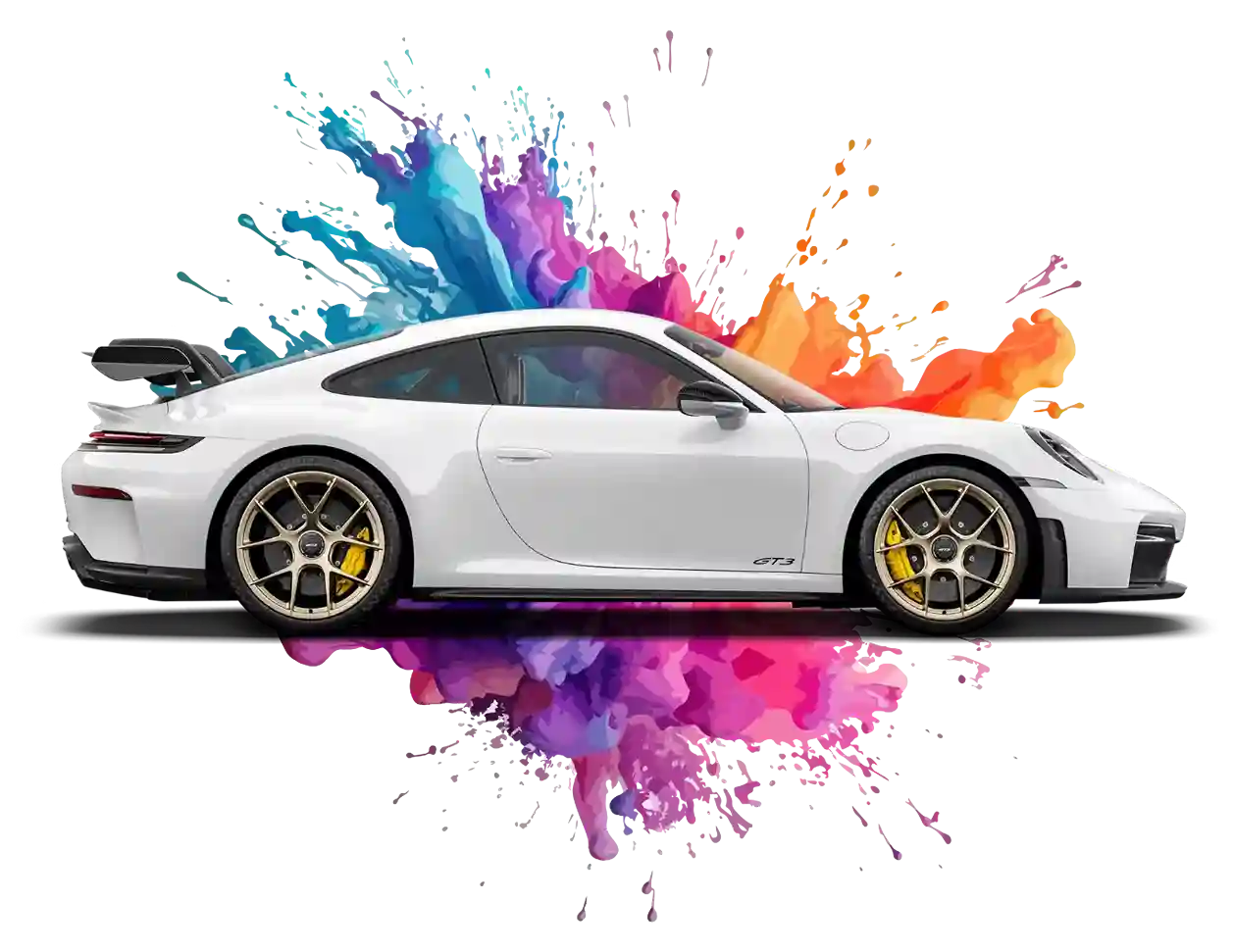 Porsche Painting